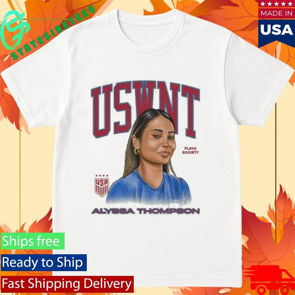 Uswnt Playa Society Alyssa Thompson Shirt