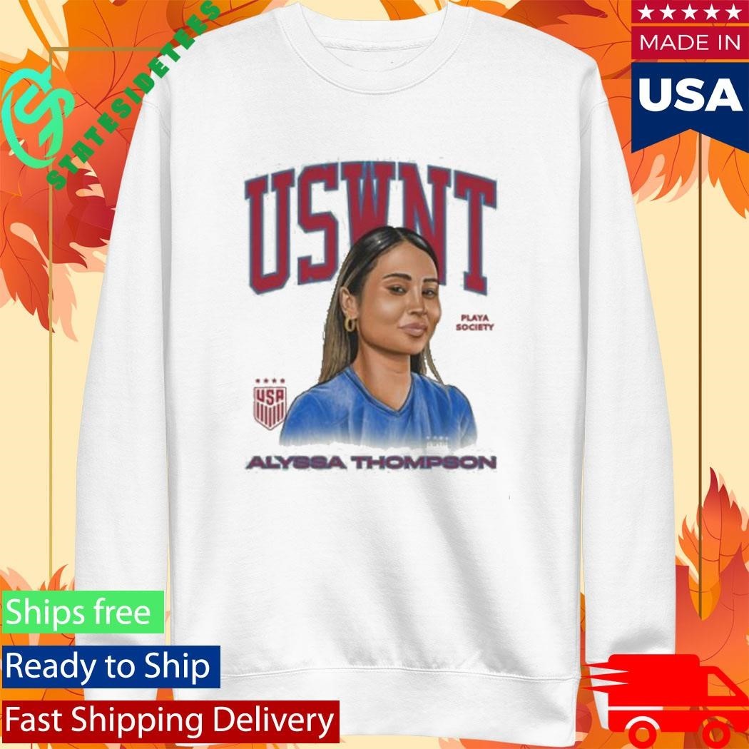 Uswnt Playa Society Alyssa Thompson Shirt