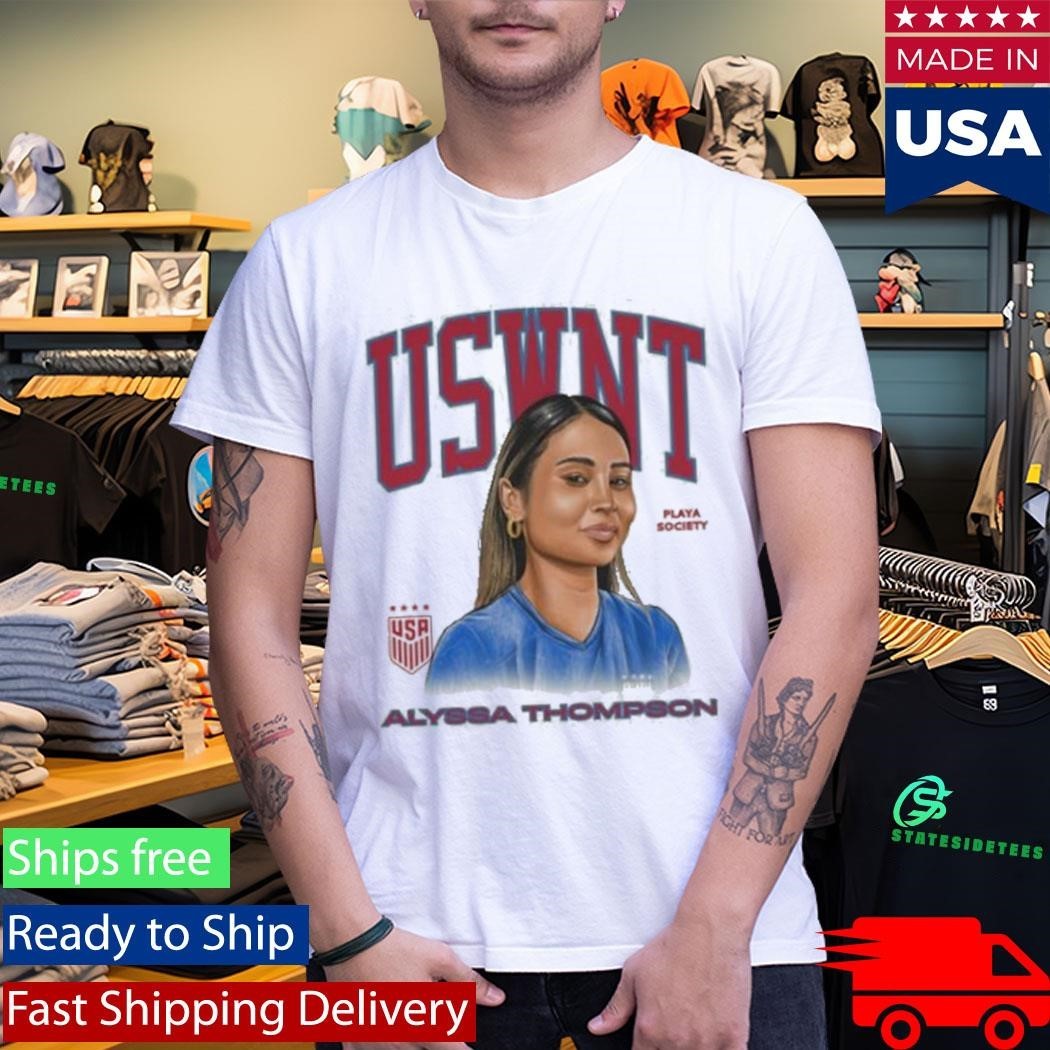 Uswnt Playa Society Alyssa Thompson Shirt