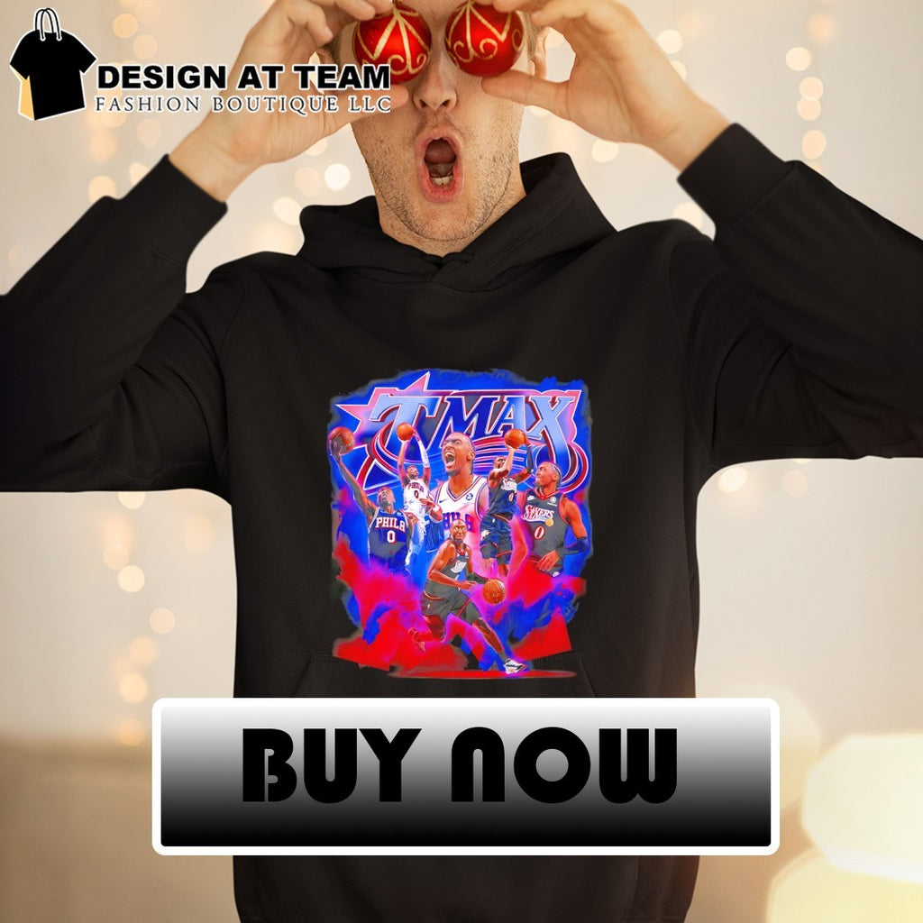 VJ Maxx Philadelphia 76ers Basketball NBA All Stars graphic shirt