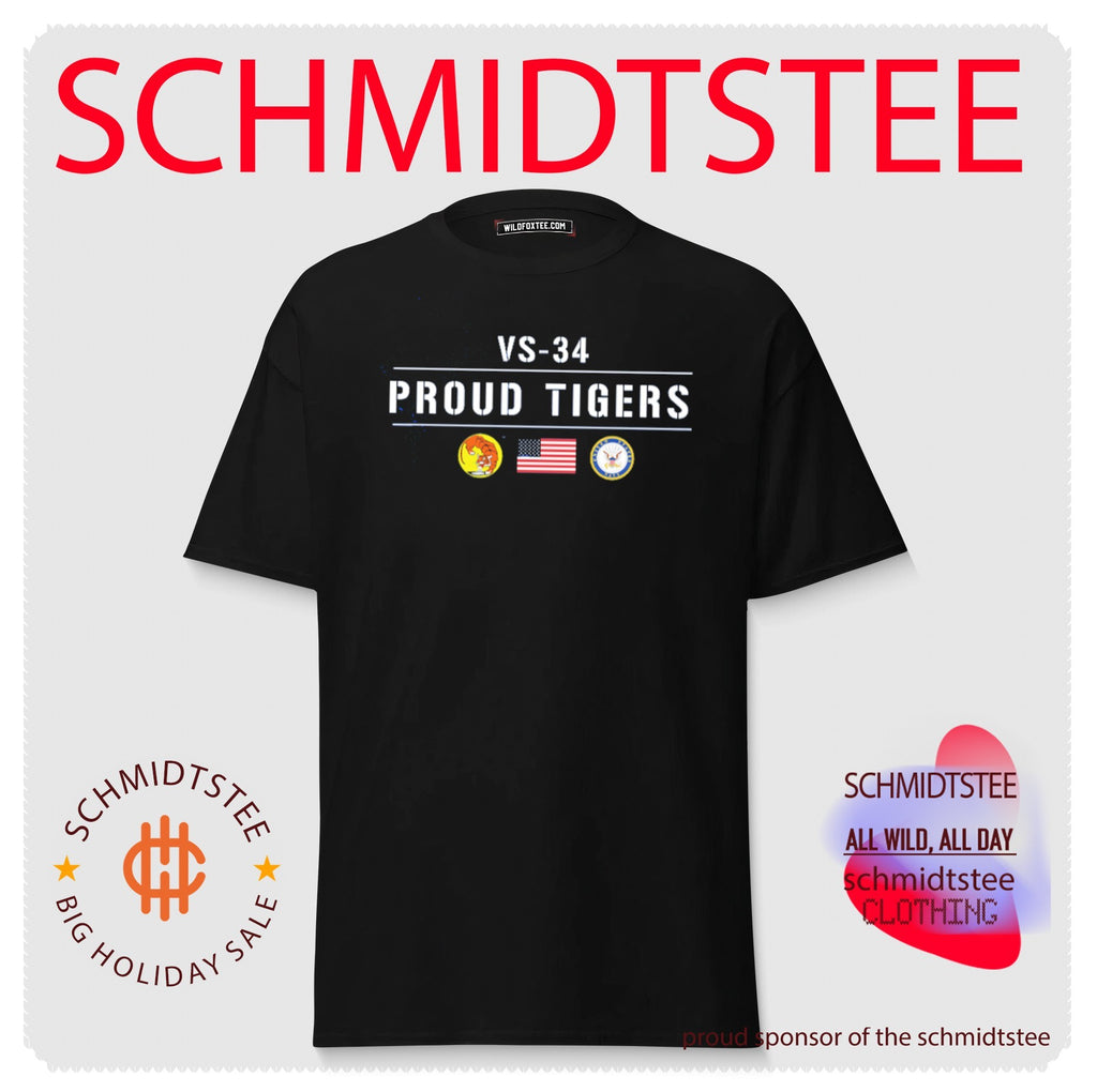 VS-34 Proud Tigers US Navy Squadron shirt