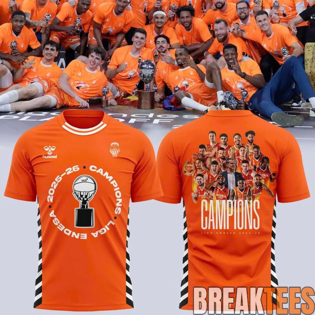 Valencia Basket 2026 Liga Endesa Champions Shirt