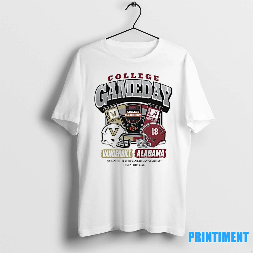 Vanderbilt Vs Alabama 2025 College Gameday Head To Head Tshirts Sweater