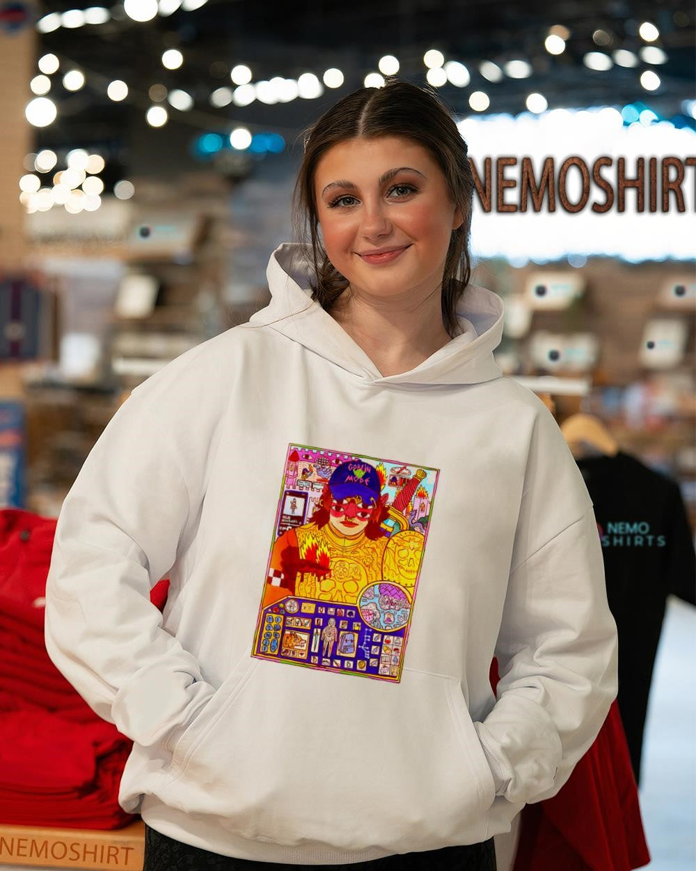 Vandilo Goblin Mook StolenSpace Gallery in London shirt