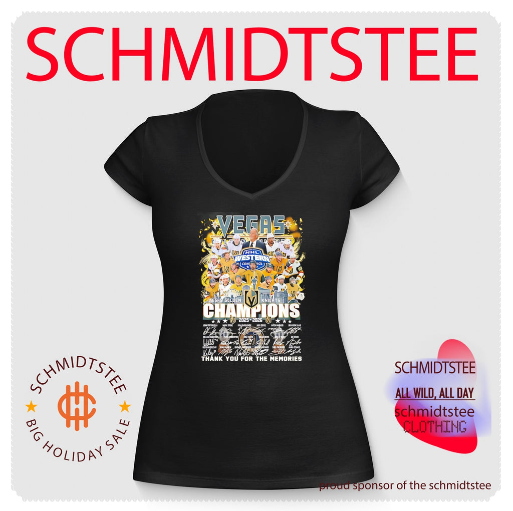 Vegas Golden Knights 2025 2026 thank you for the memories shirt