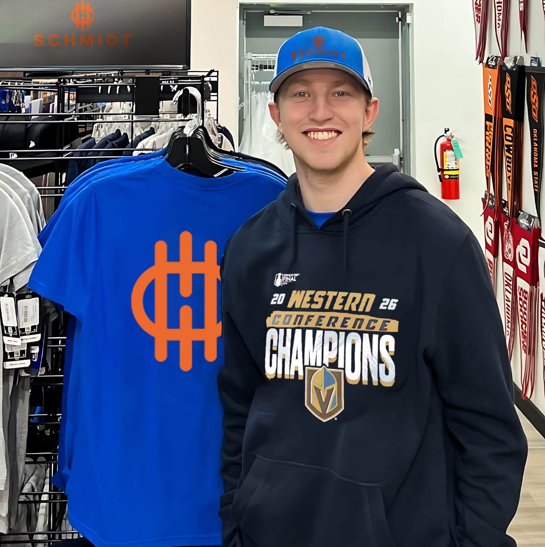 Vegas Golden Knights 2026 Western Conference Champions Core Logo shirt