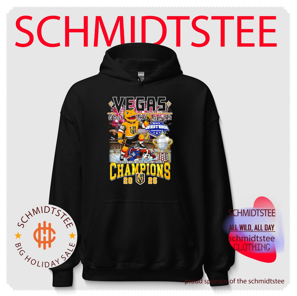 Vegas Golden Knights 2026 Western Conference Champions mascot shirt