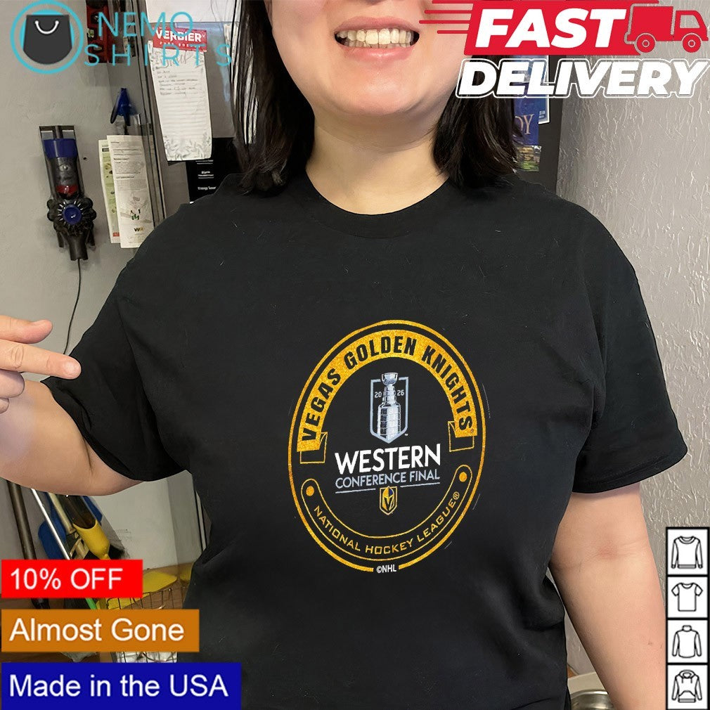 Vegas Golden Knights 2026 Western Conference Final shirt