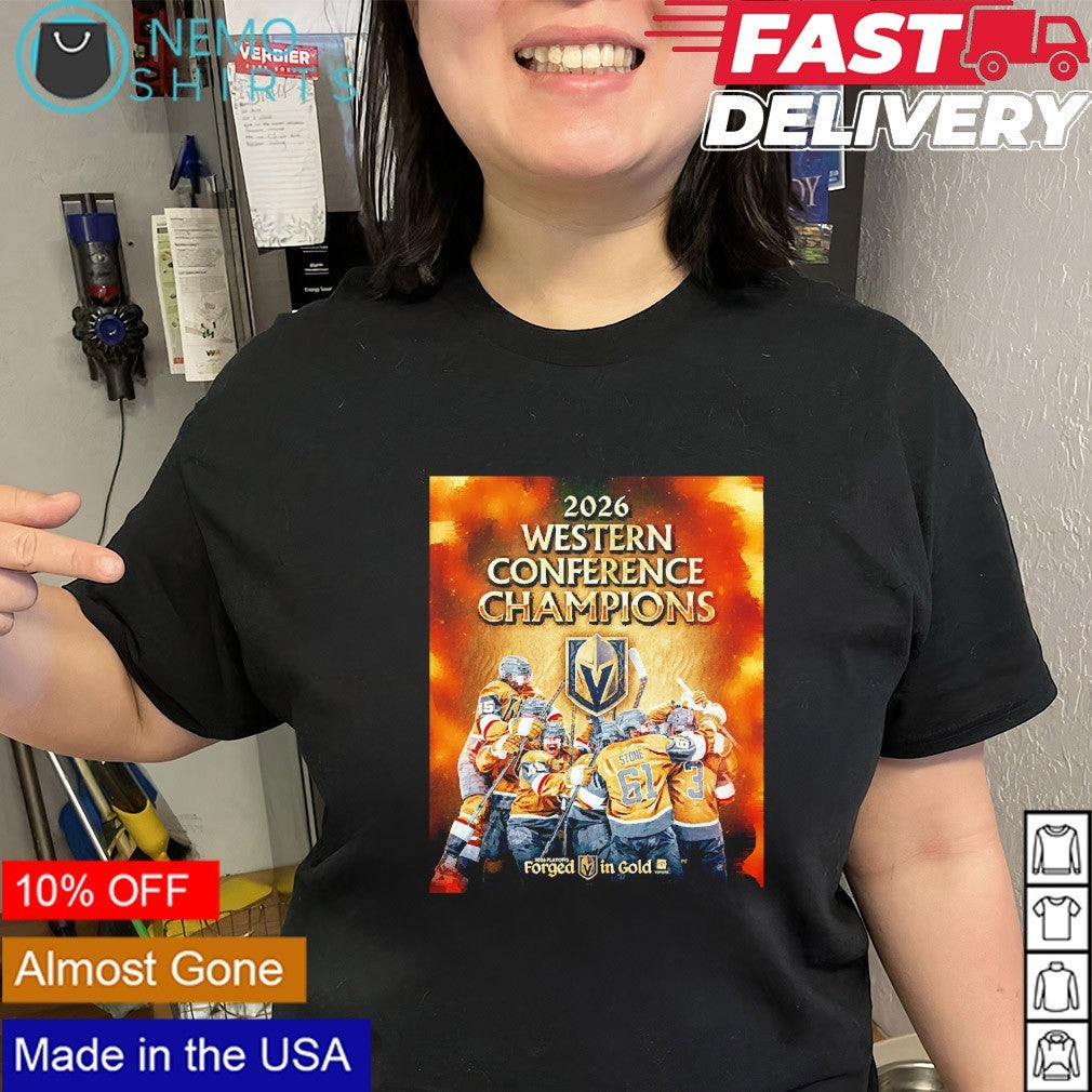 Vegas Golden Knights 2026 Western Conference champions 2026 Playoffs shirt
