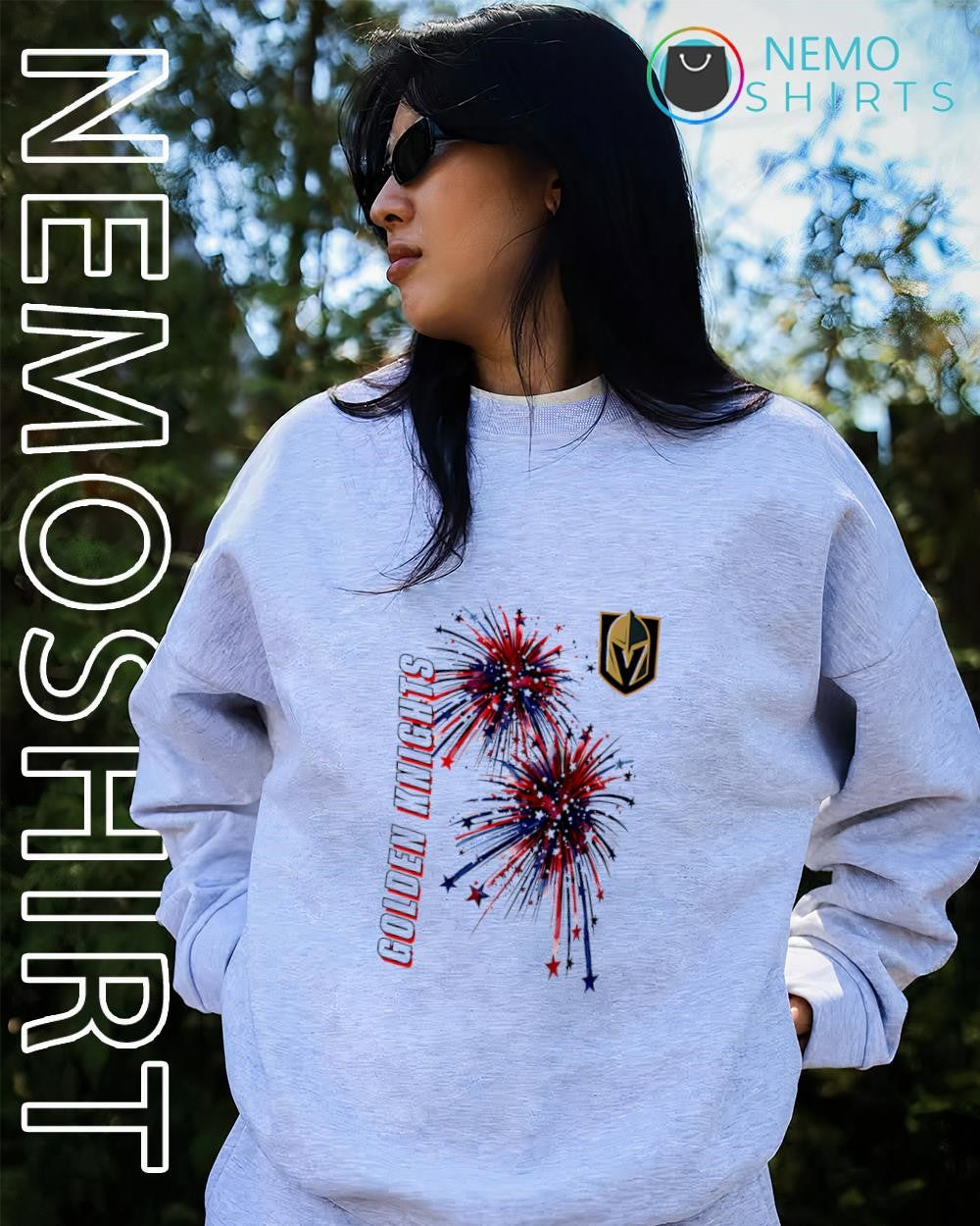 Vegas Golden Knights American Sparks Starter shirt