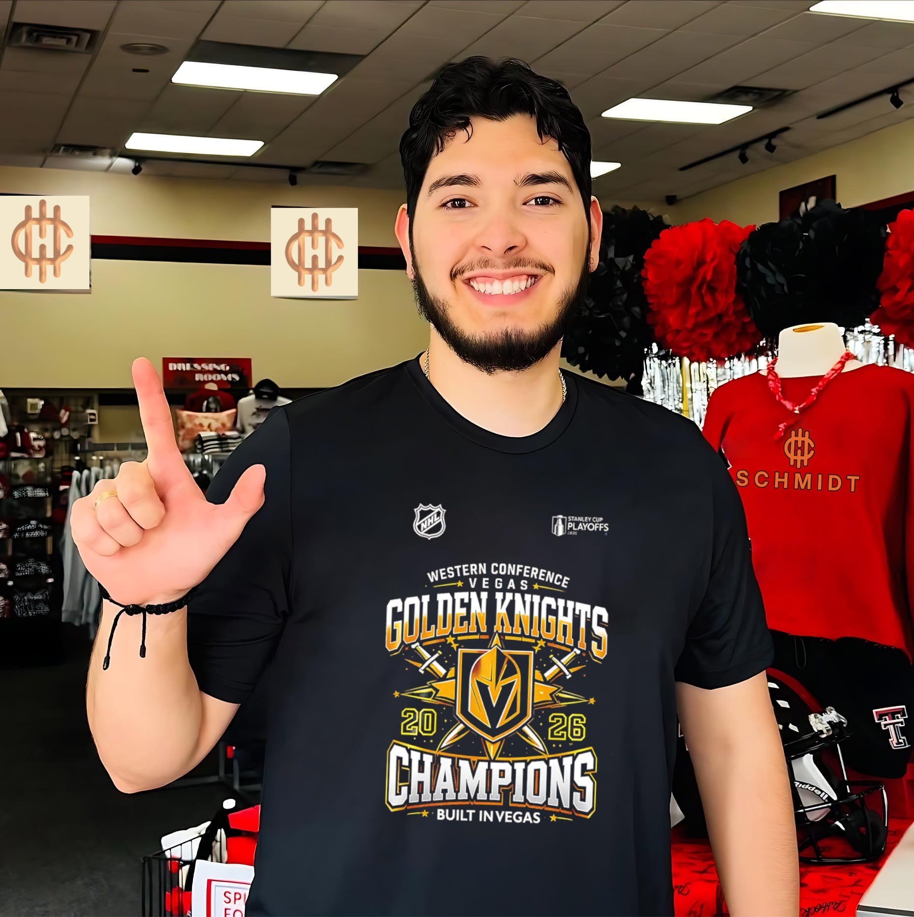 Vegas Golden Knights Fanils Western Conference Champions 2026 Built In Vegas shirt