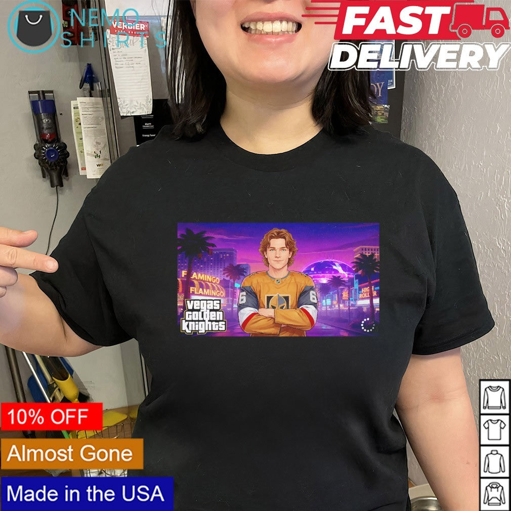 Vegas Golden Knights Kaedan Korczak GTA shirt