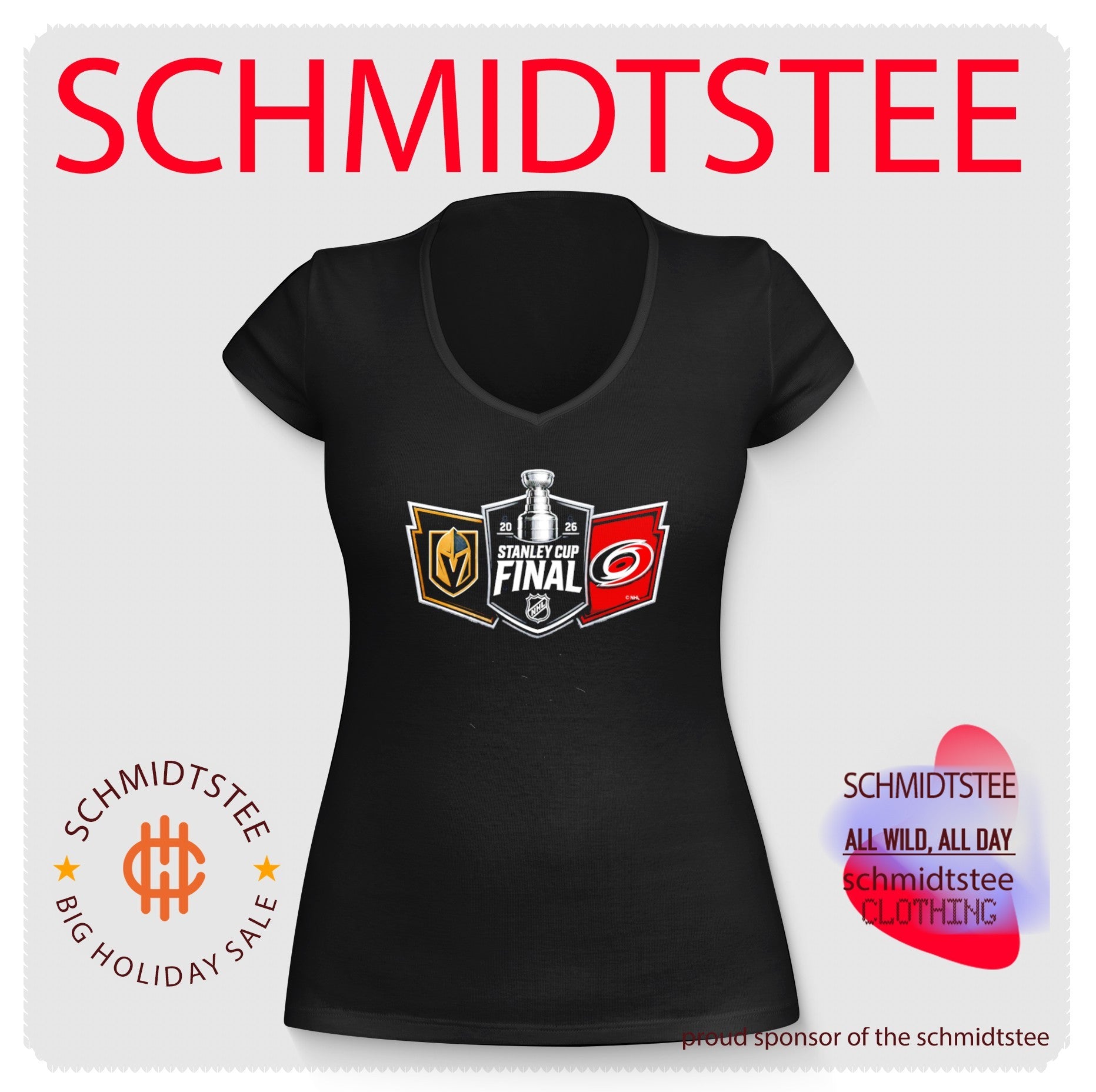 Vegas Golden Knights vs Carolina Hurricanes Stenley Cup Final shirt