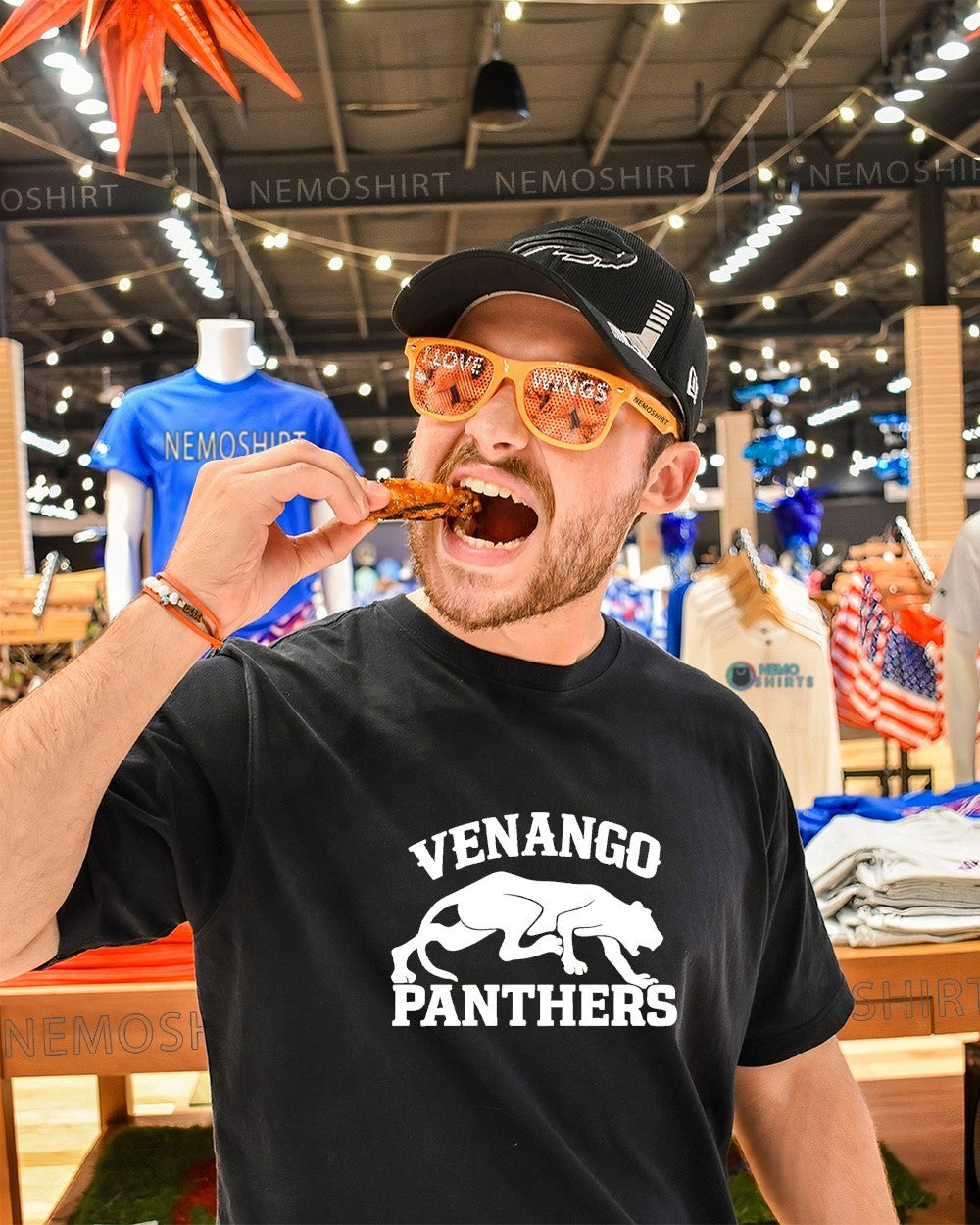Venango Panthers school graphic shirt