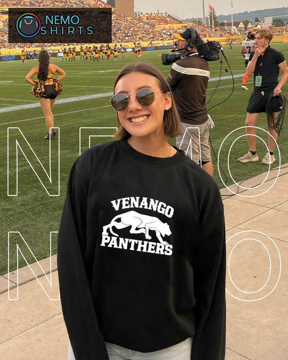 Venango Panthers school graphic shirt