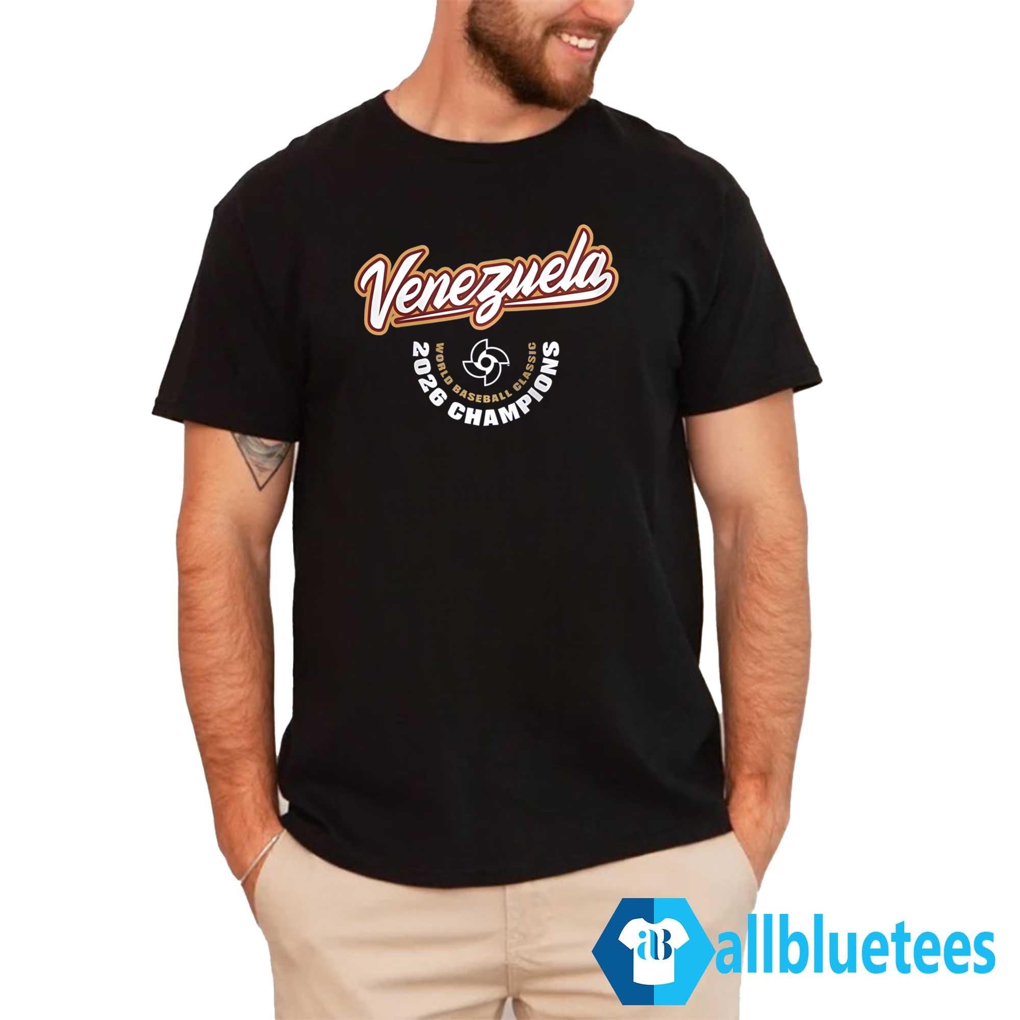 Venezuela Baseball 2026 World Baseball Champions Shirt