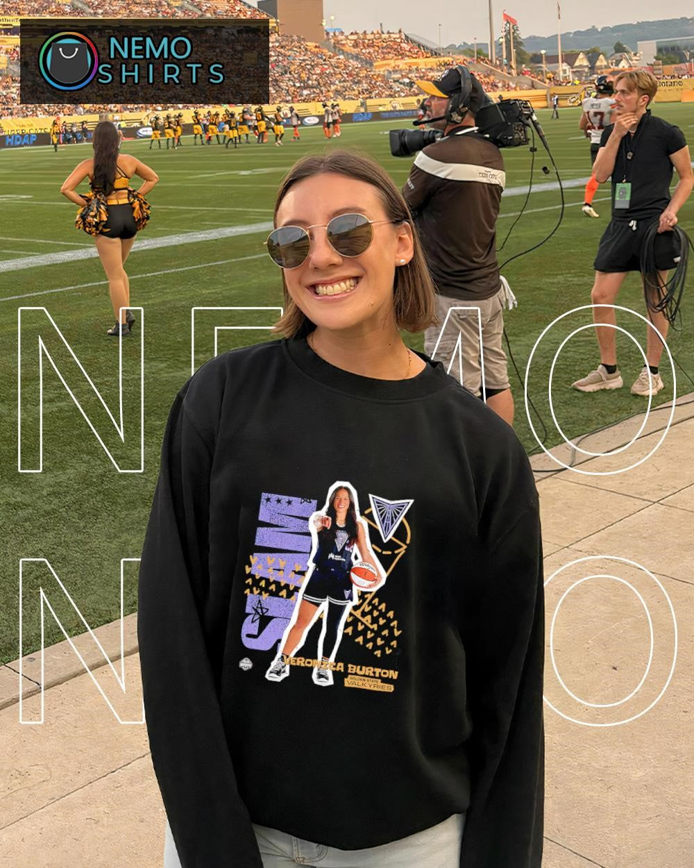 Veronica Burton Golden State Valkyries WNBA player shirt