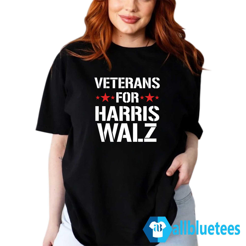 Veterans For Harris Walz Shirt
