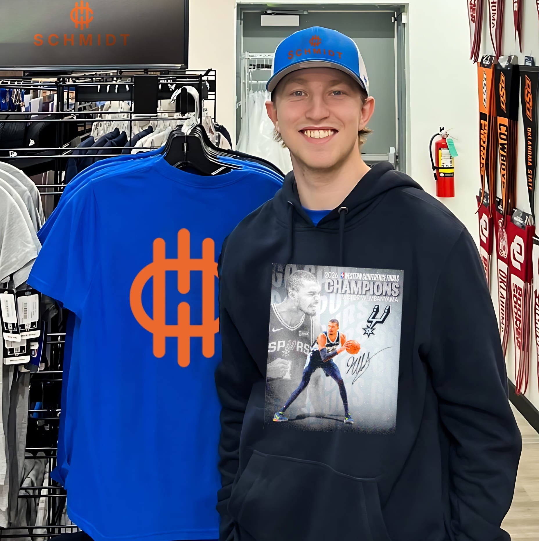Victor Wembanyama San Antonio Spurs 2026 NBA Western Conference Champions Player Collage shirt