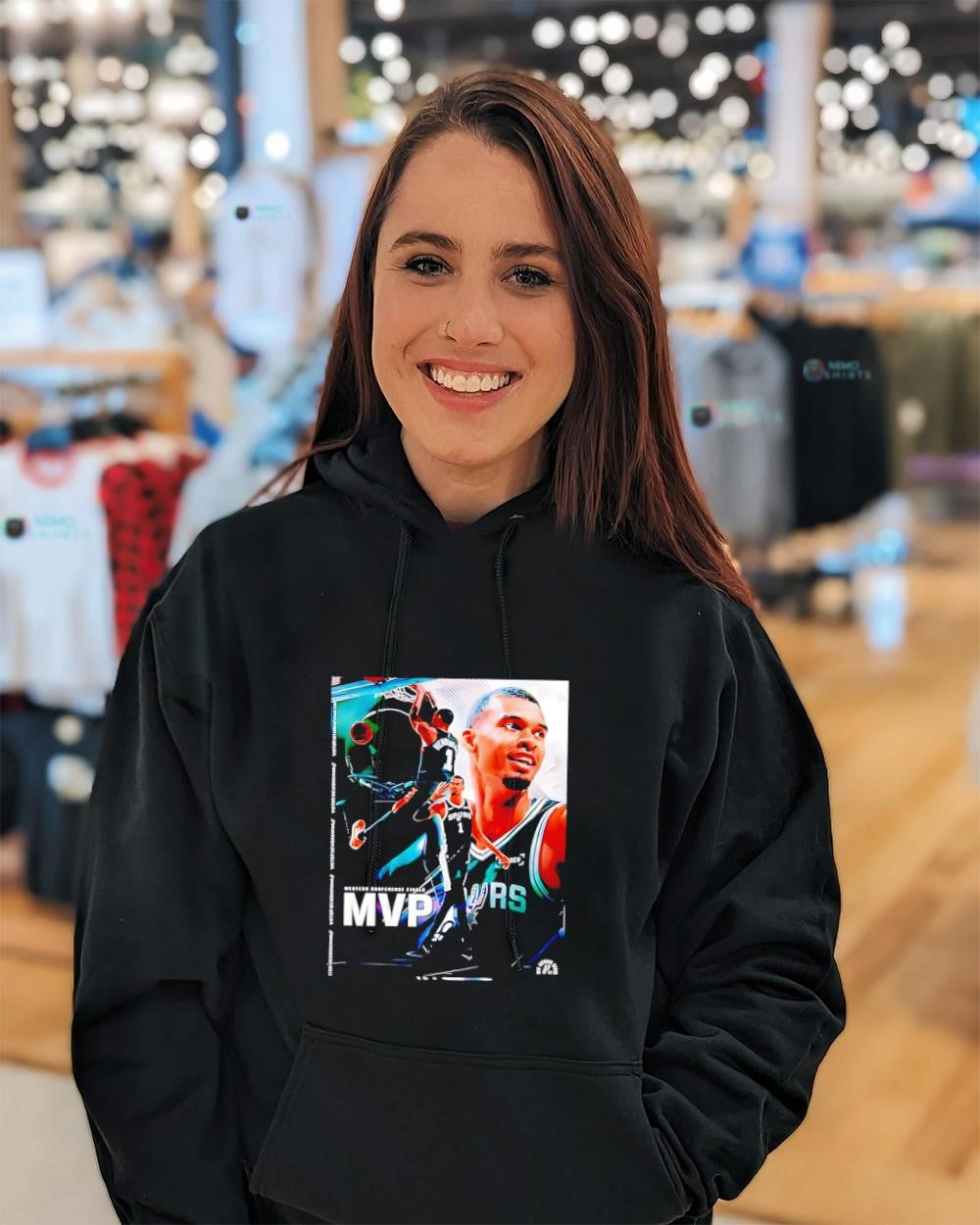 Victor Wembanyama San Antonio Spurs 2026 NBA Western Conference Finals MVP shirt