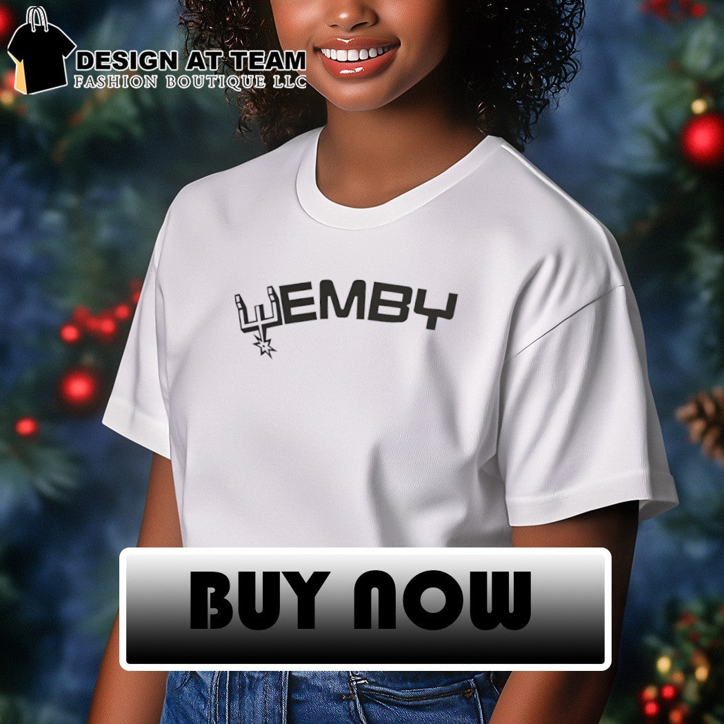 Victor Wembanyama San Antonio Spurs Basketball 2026 logo shirt