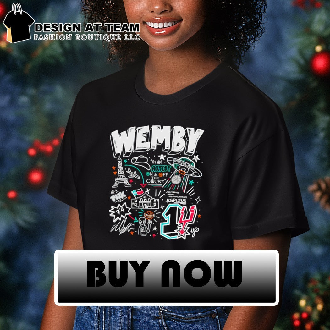 Victor Wembanyama San Antonio Spurs Basketball I’m an artist on and off the court shirt