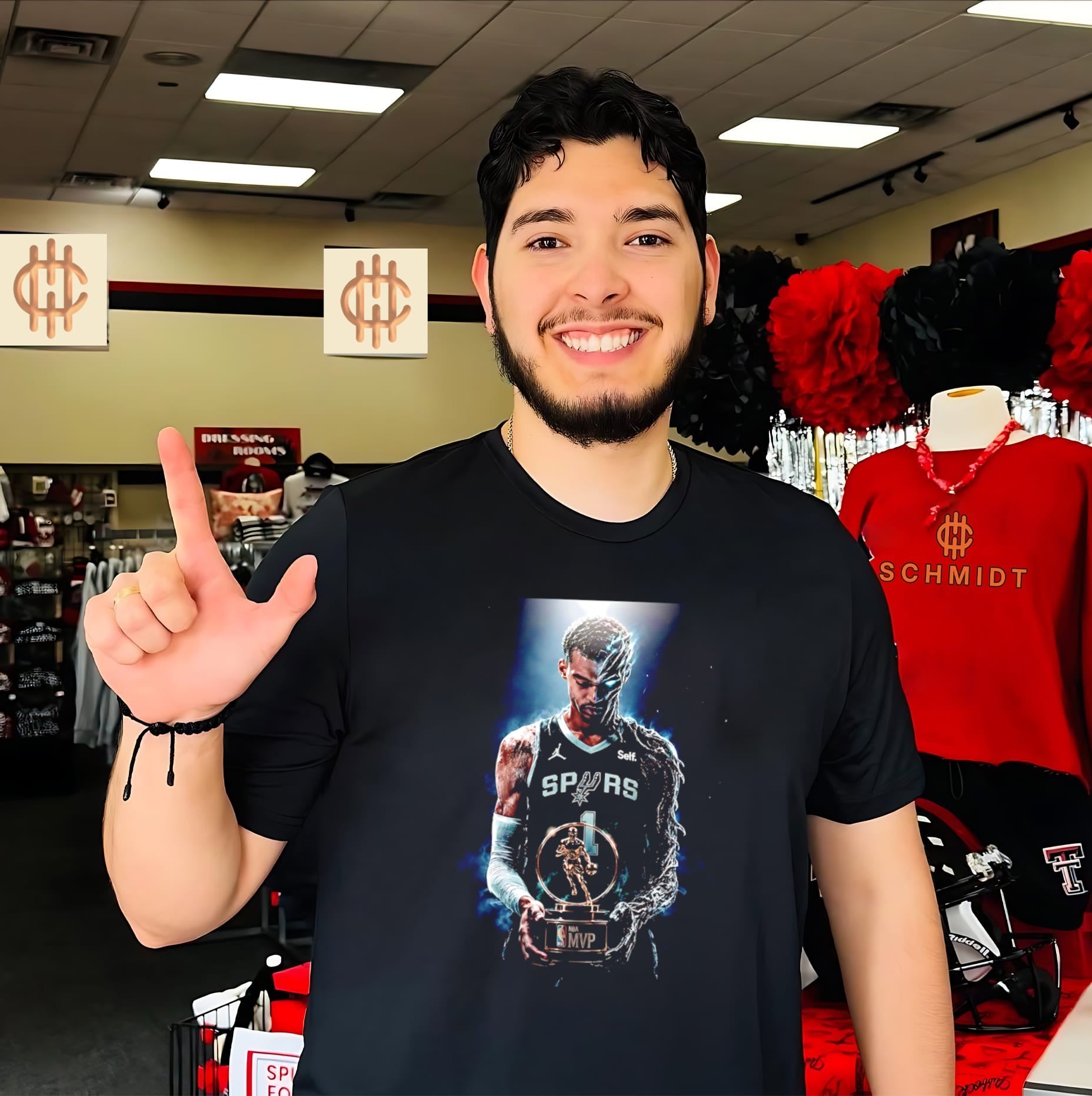 Victor Wembanyama San Antonio Spurs NBA MVP shirt