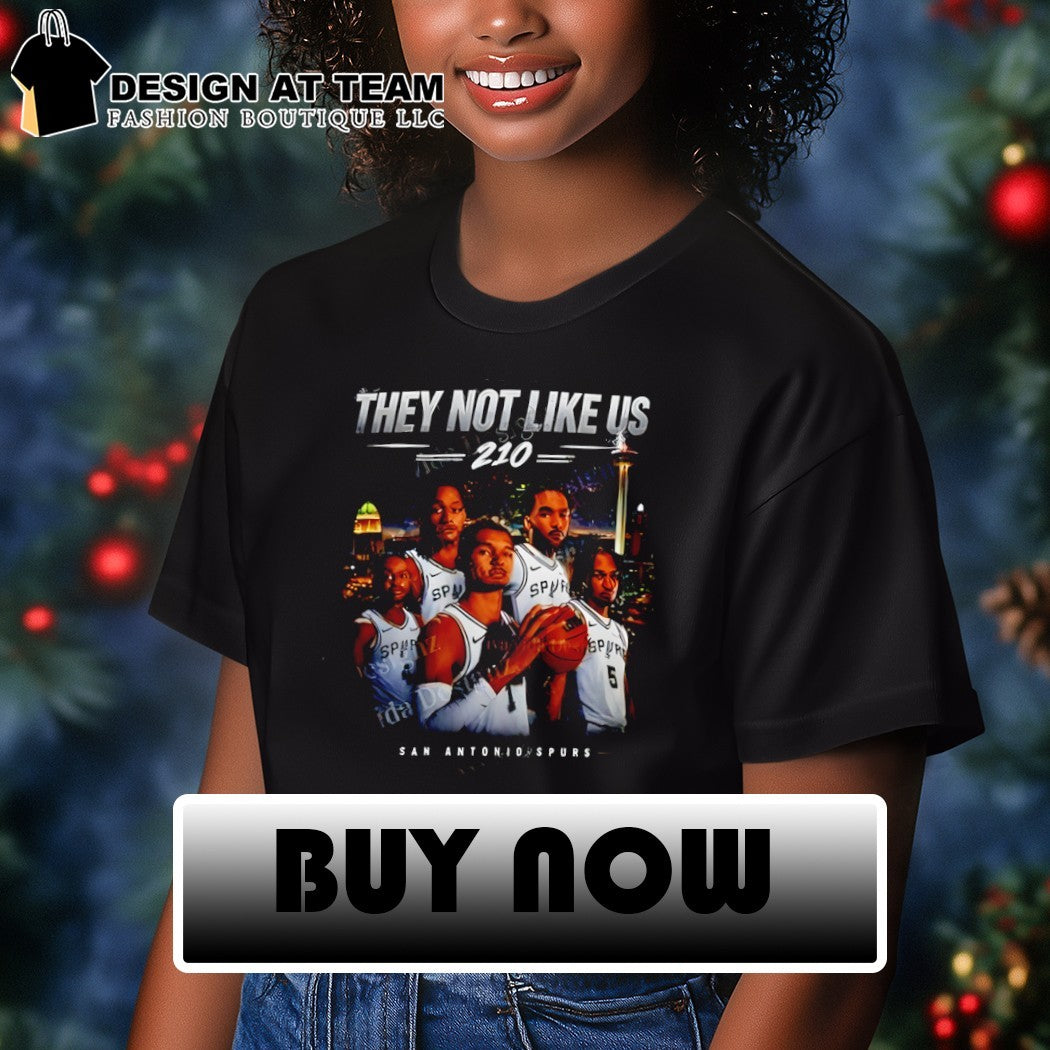 Victor Wembanyama They Not Like US 210 San Antonio Spurs Basketball Game Day 2026 shirt