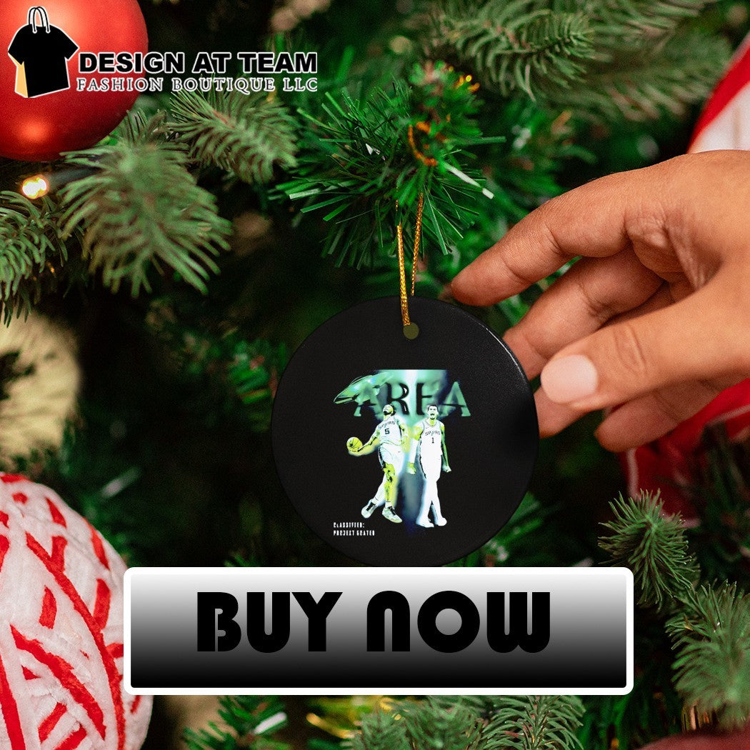 Victor Wembanyama and Stephon Castle San Antonio Spurs Basketball UFO Area shirt