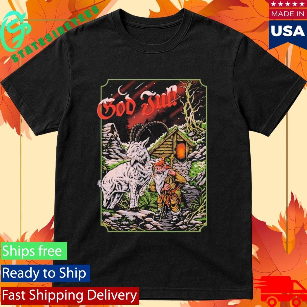Viking Gifts God Jul Greetings Shirt