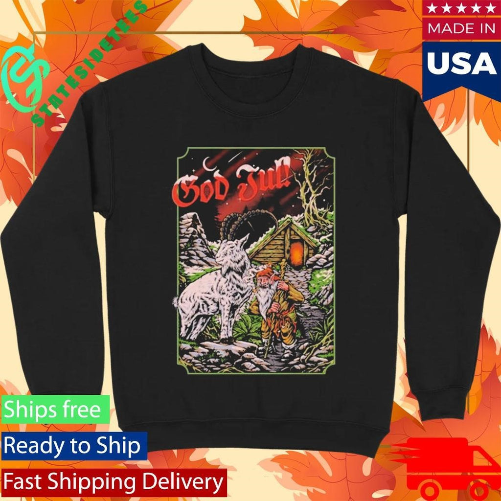Viking Gifts God Jul Greetings Shirt
