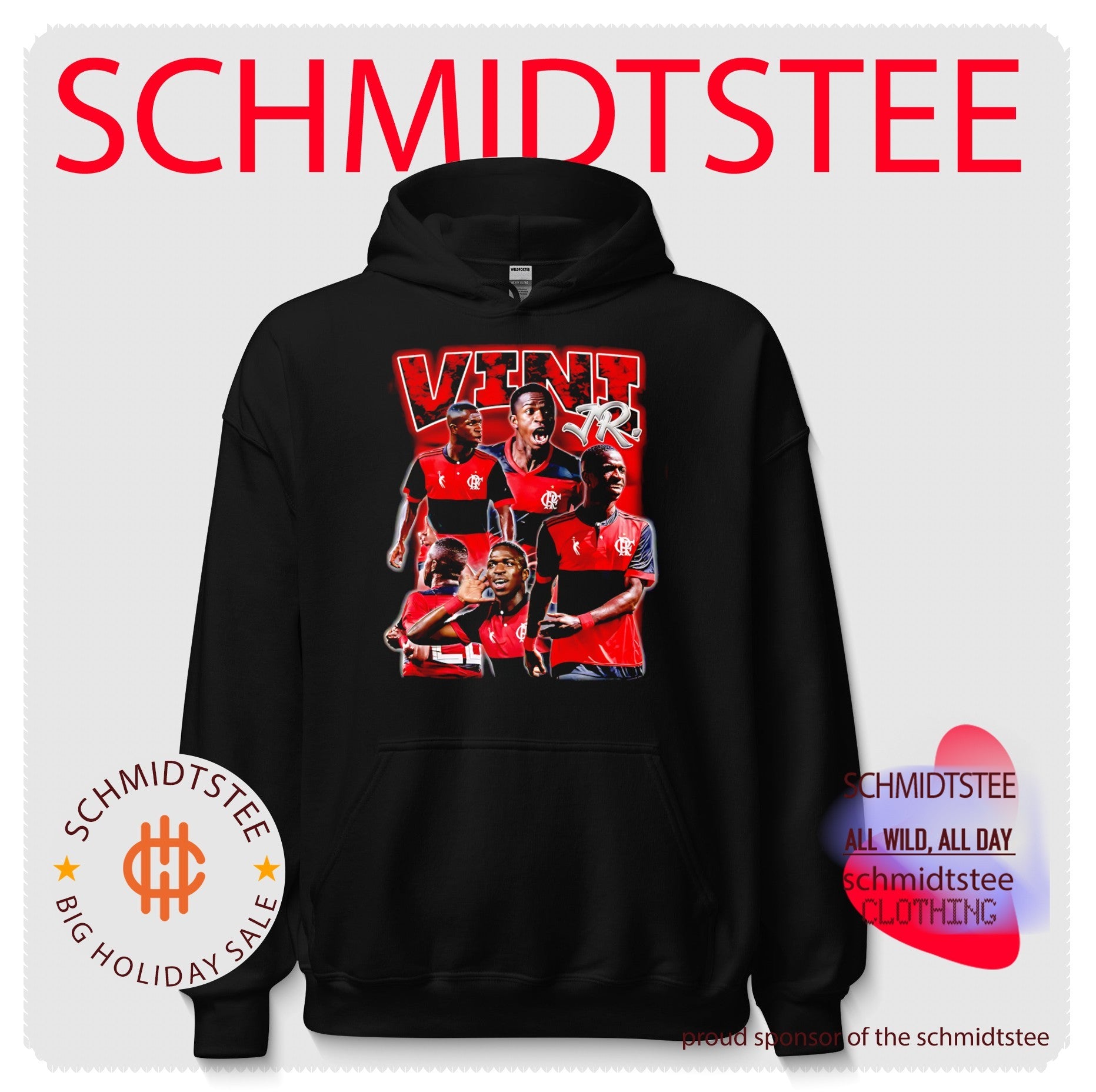Vini Jr Flamengo Collage Vinicius Junior shirt