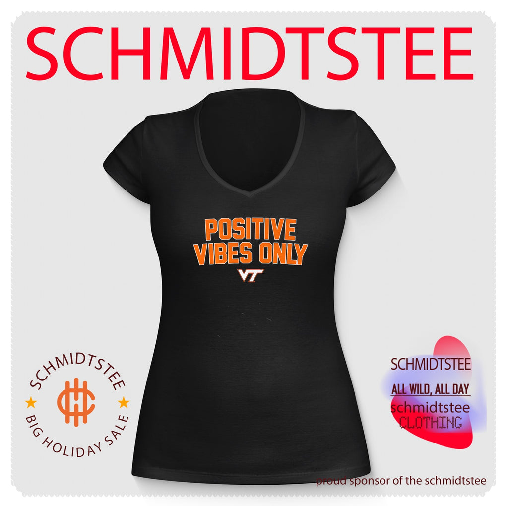 Virginia Tech Hokies Positive Vibes Only shirt