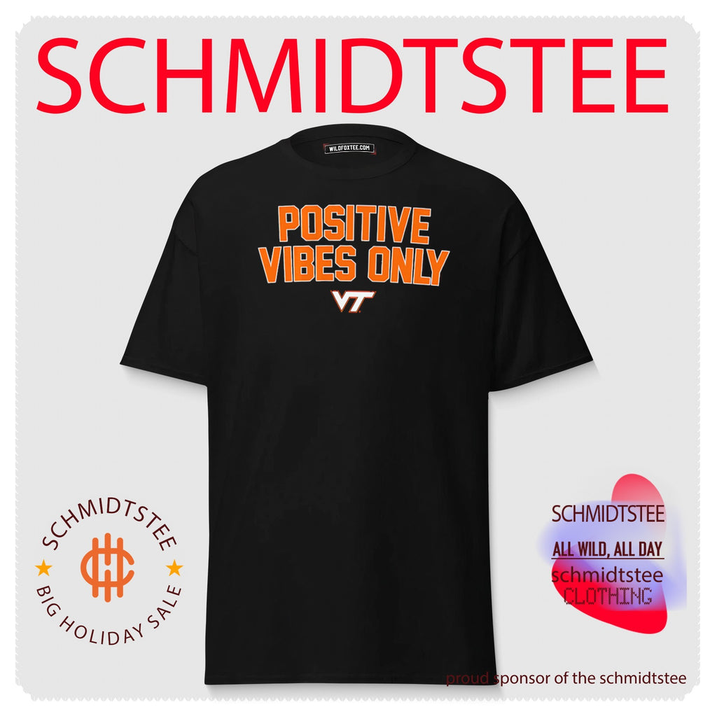 Virginia Tech Hokies Positive Vibes Only shirt