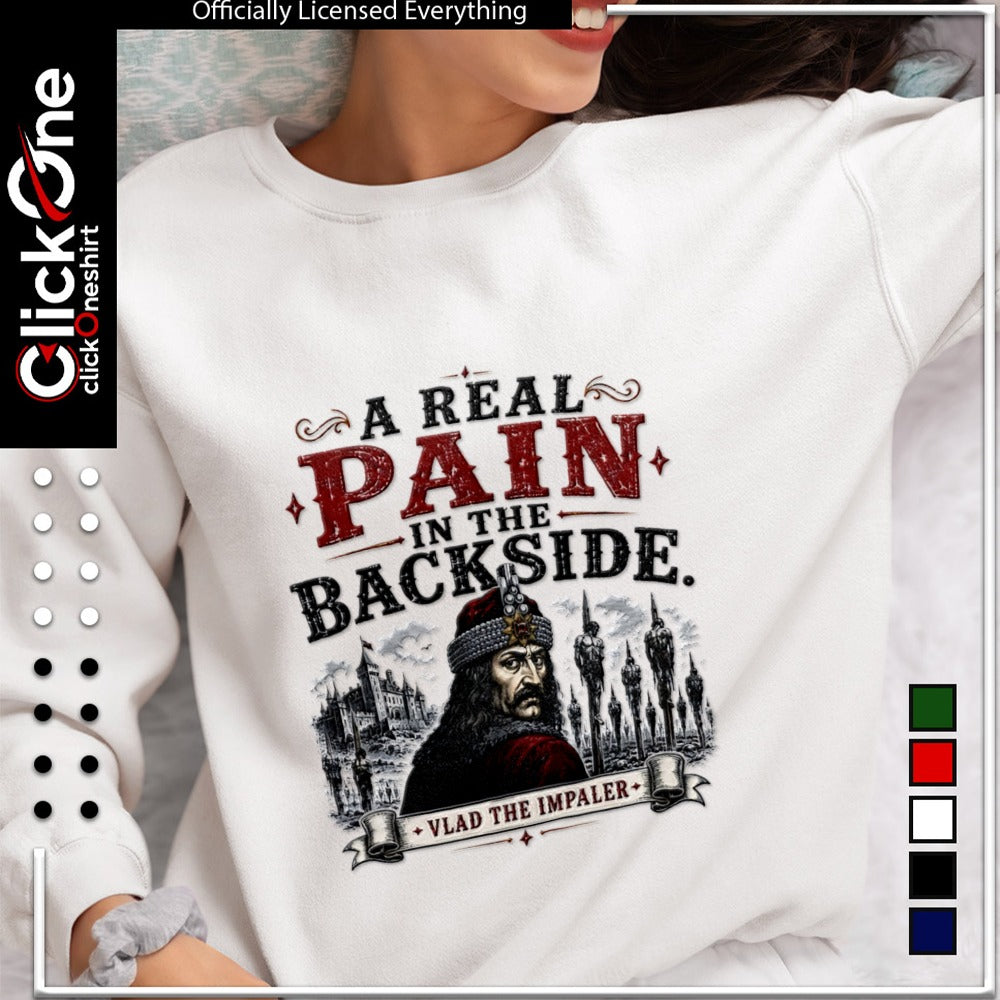 Vlad the Impaler A Real Pain in the Backside Vlad the Impaler shirt