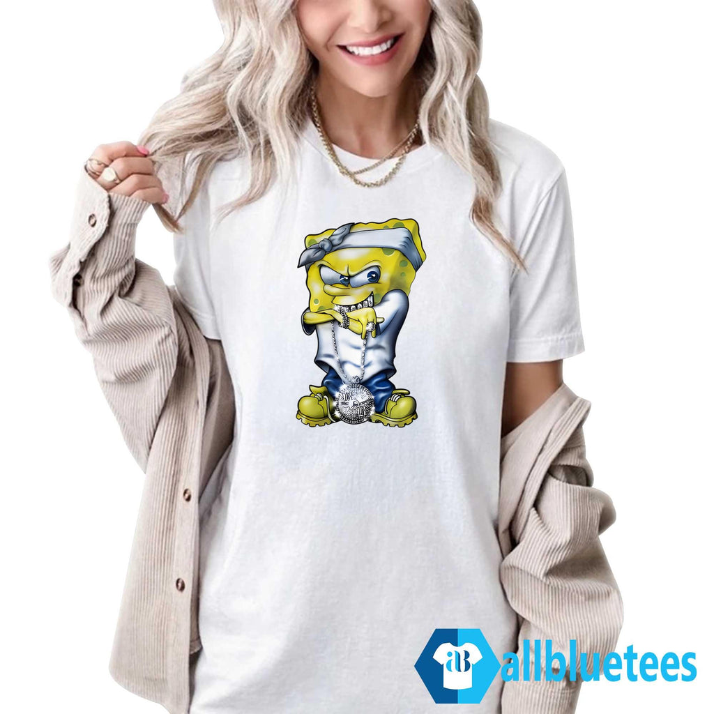 Vintage Gangsta Ghetto SpongeBob Shirt