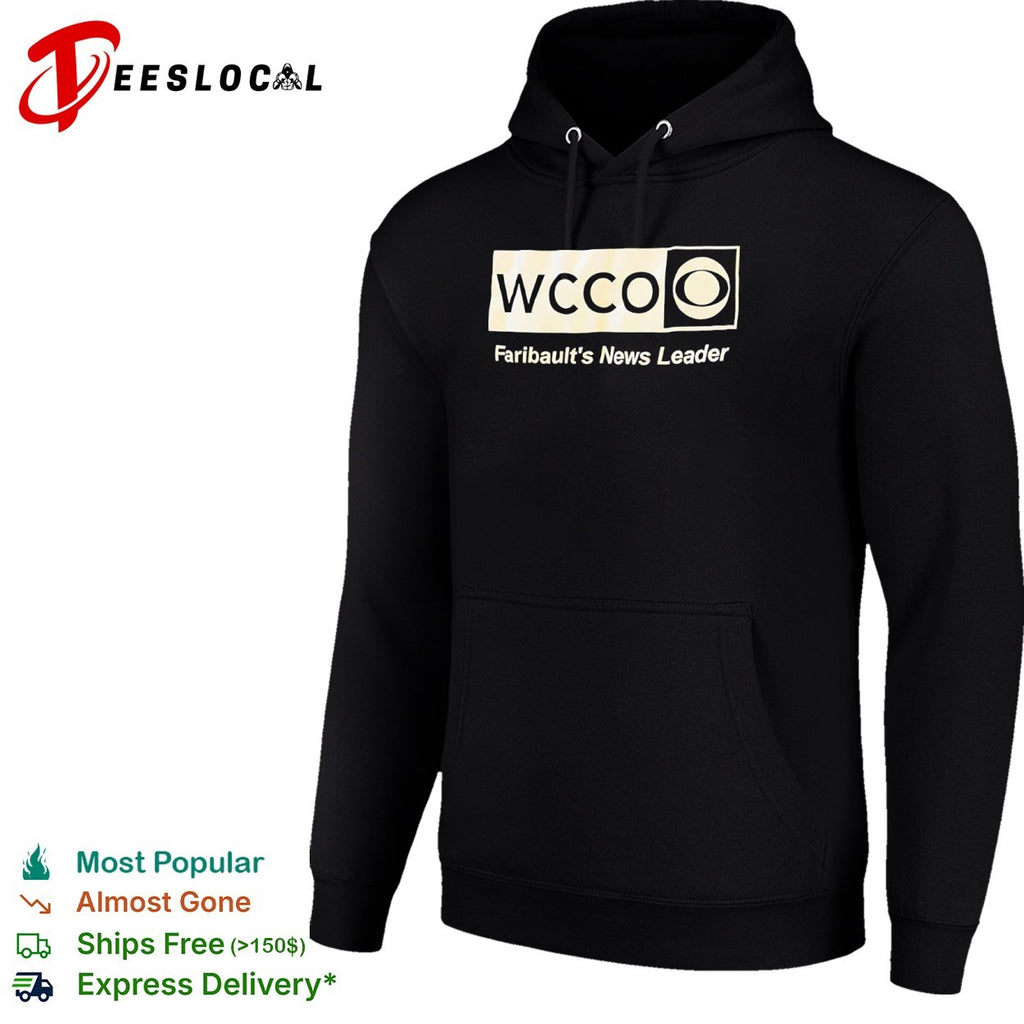 WCCO Faribaults news leader eye logo shirt