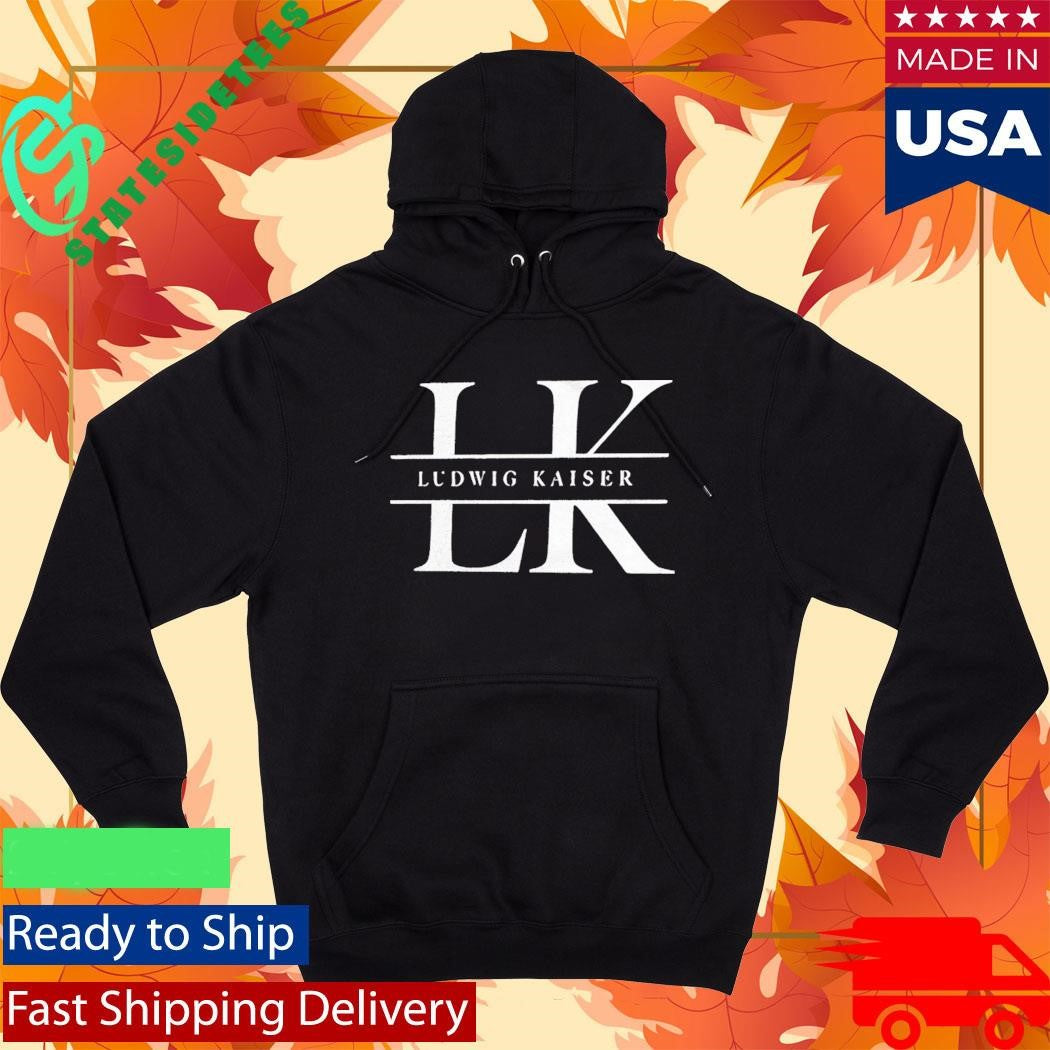 WWE LK Ludwig Kaiser Black Graphic Shirt