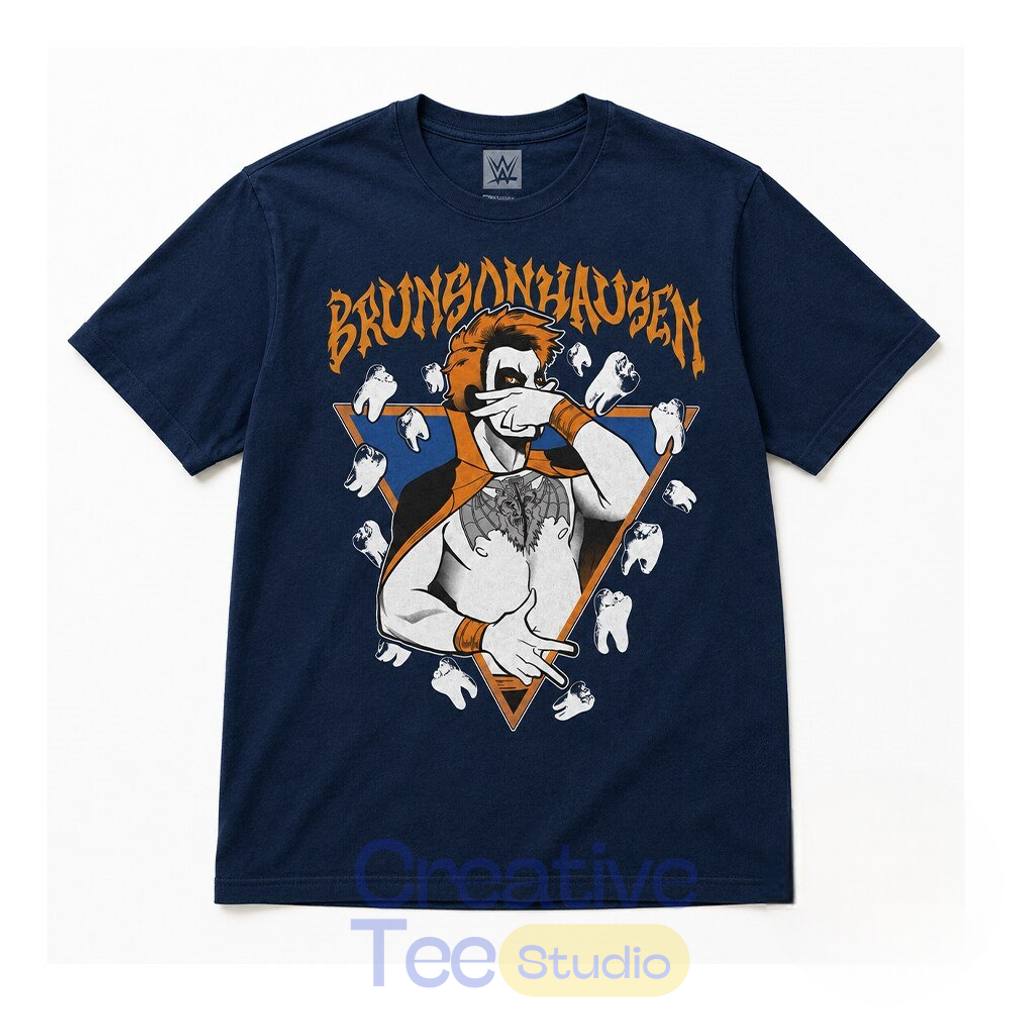 WWE x NBA Finals 2026 Danhausen Jalen Brunson Brunsonhausen T-Shirt