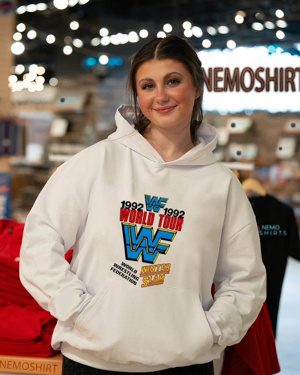 WWF World Tour 1992 Winter Slam shirt