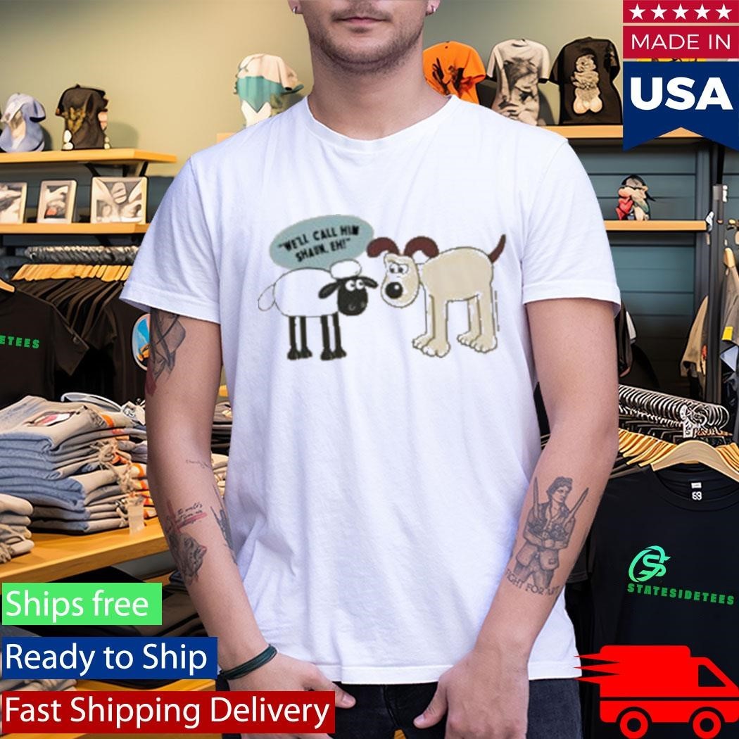 Wallace And Gromit Gromit Meets Shaun Shirt