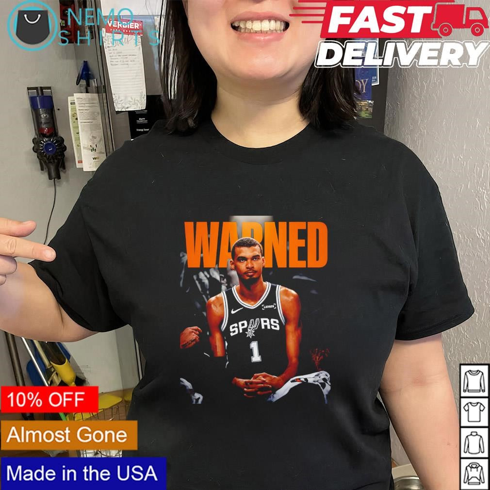 Warned Wembanyama Spurs Game 5 on Tuesday night shirt