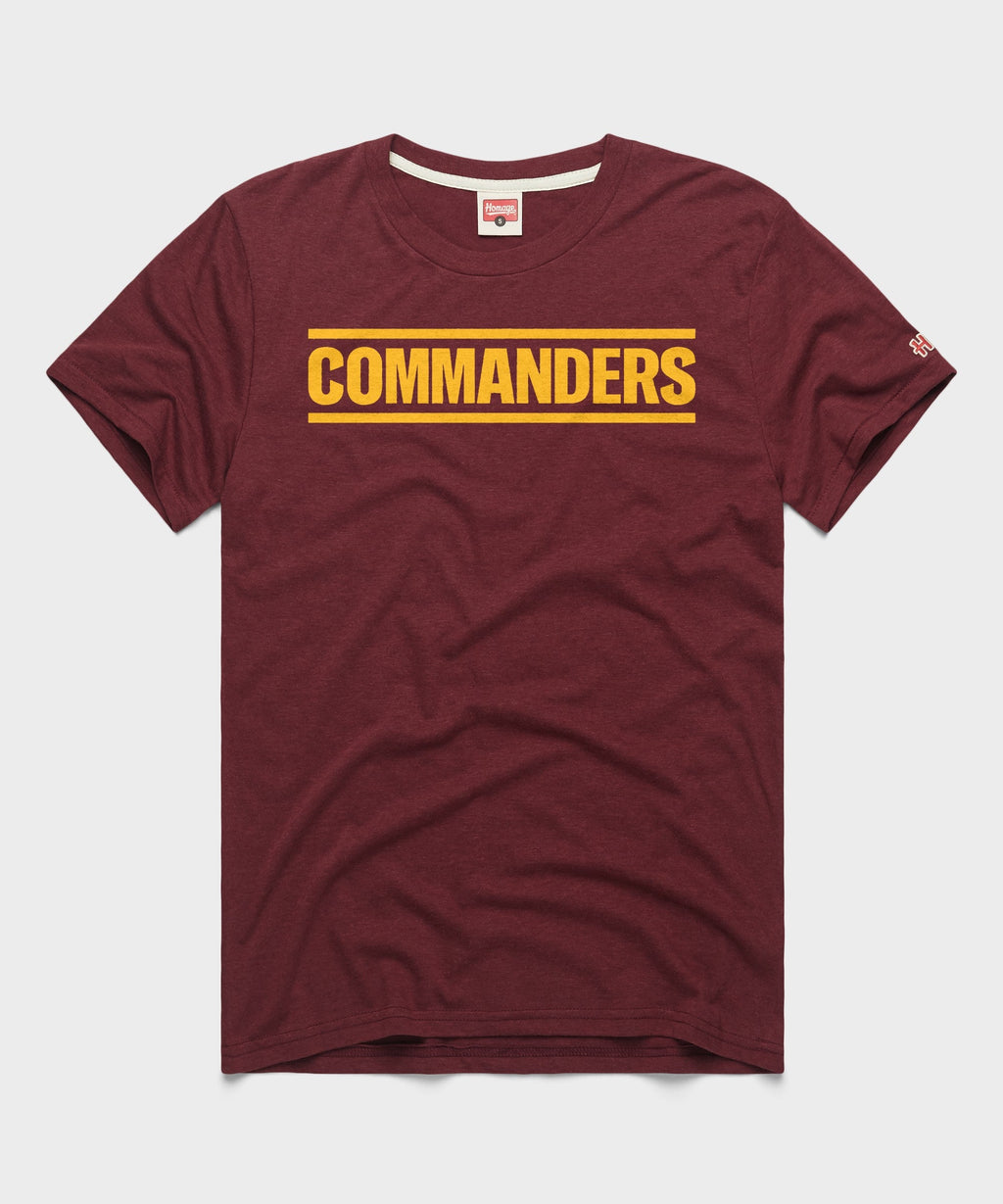 Washington Commanders Wordmark '22 T-Shirt