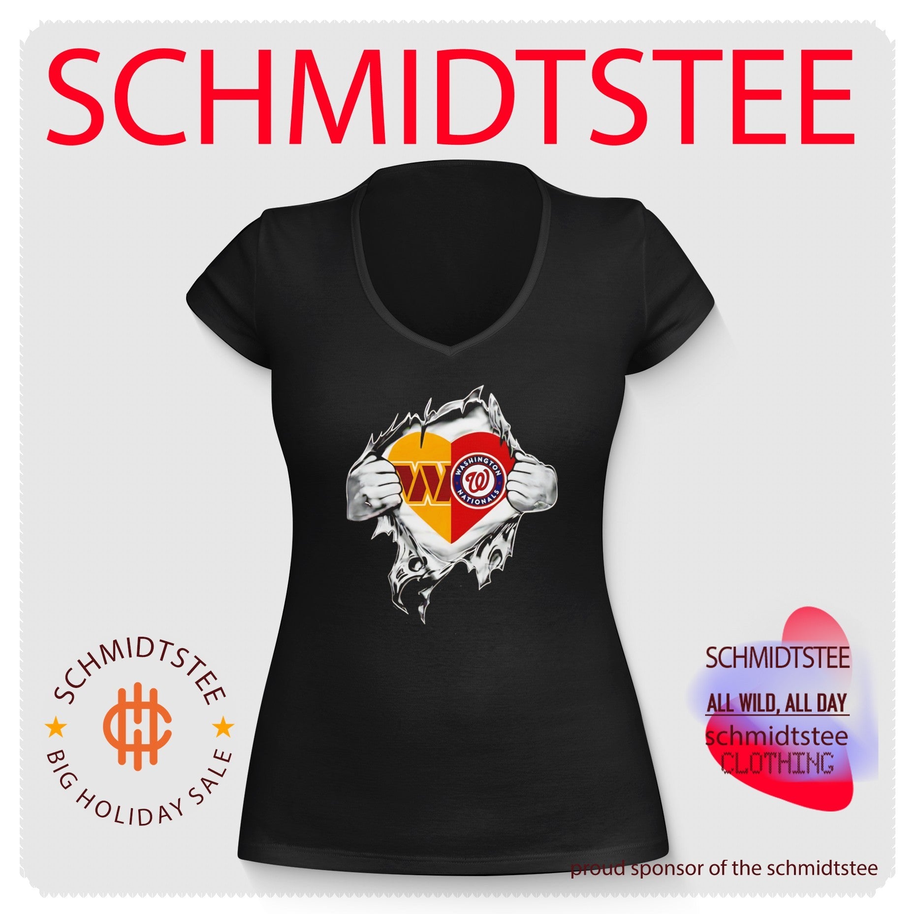 Washington Commanders and Washington Nationals It Is in My Heart shirt
