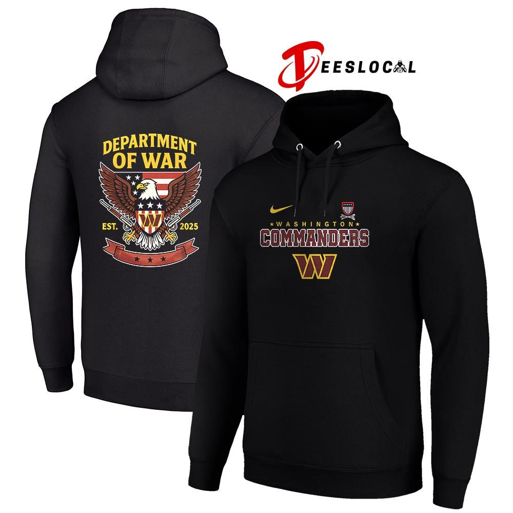 Washington Commanders x Department of War eagle logo shirt