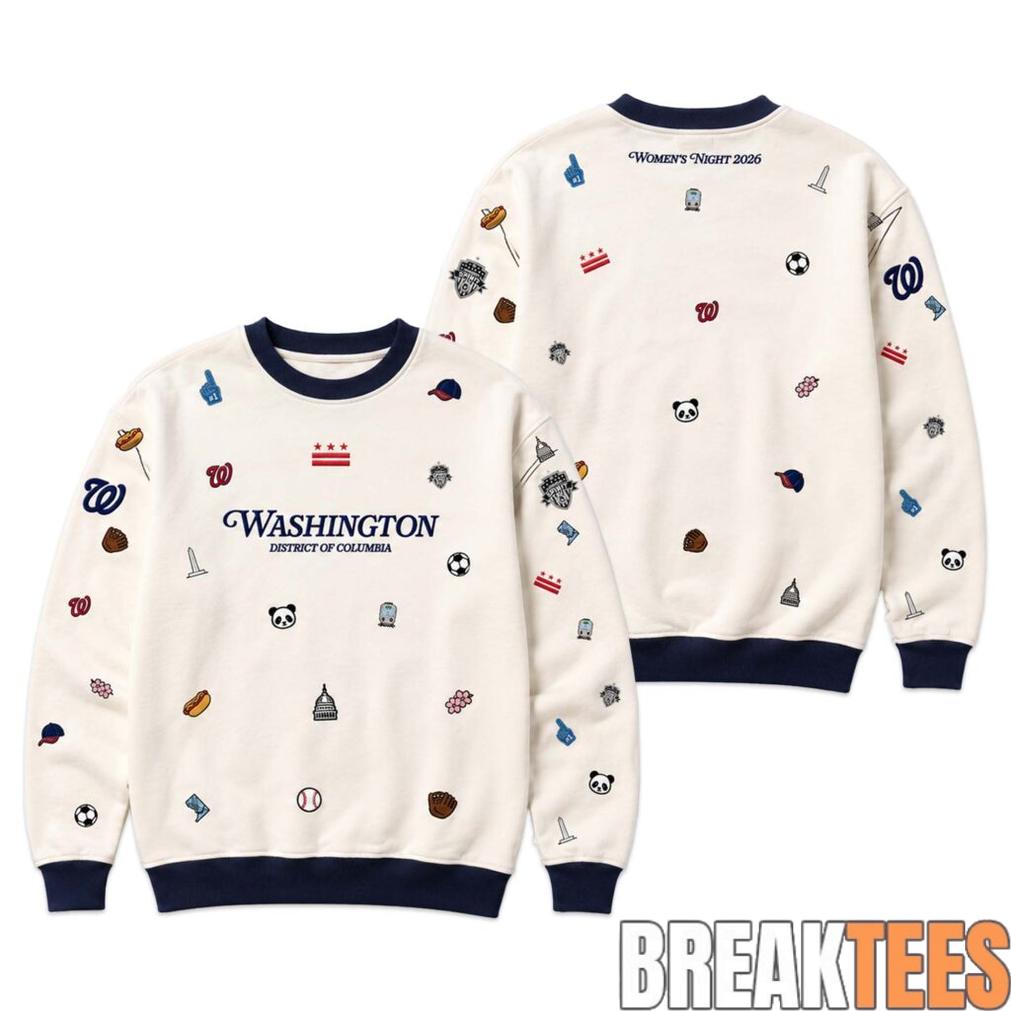 Washington District Of Columbia Womens Night 2026 at Buzzard Point Sweatshirt