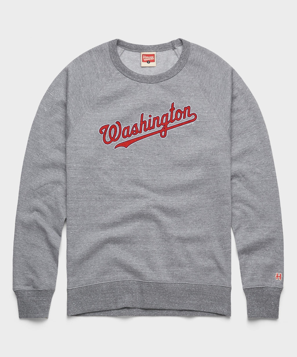 Washington Nationals Jersey Logo '09 Crewneck