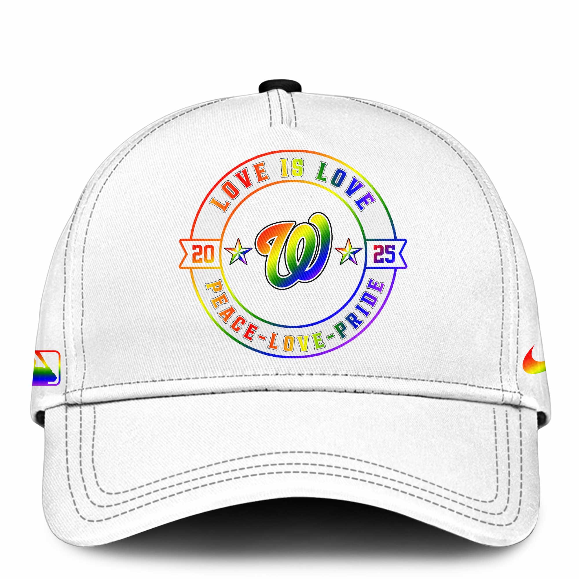 Washington Nationals Happy Pride Month Baseball Jersey