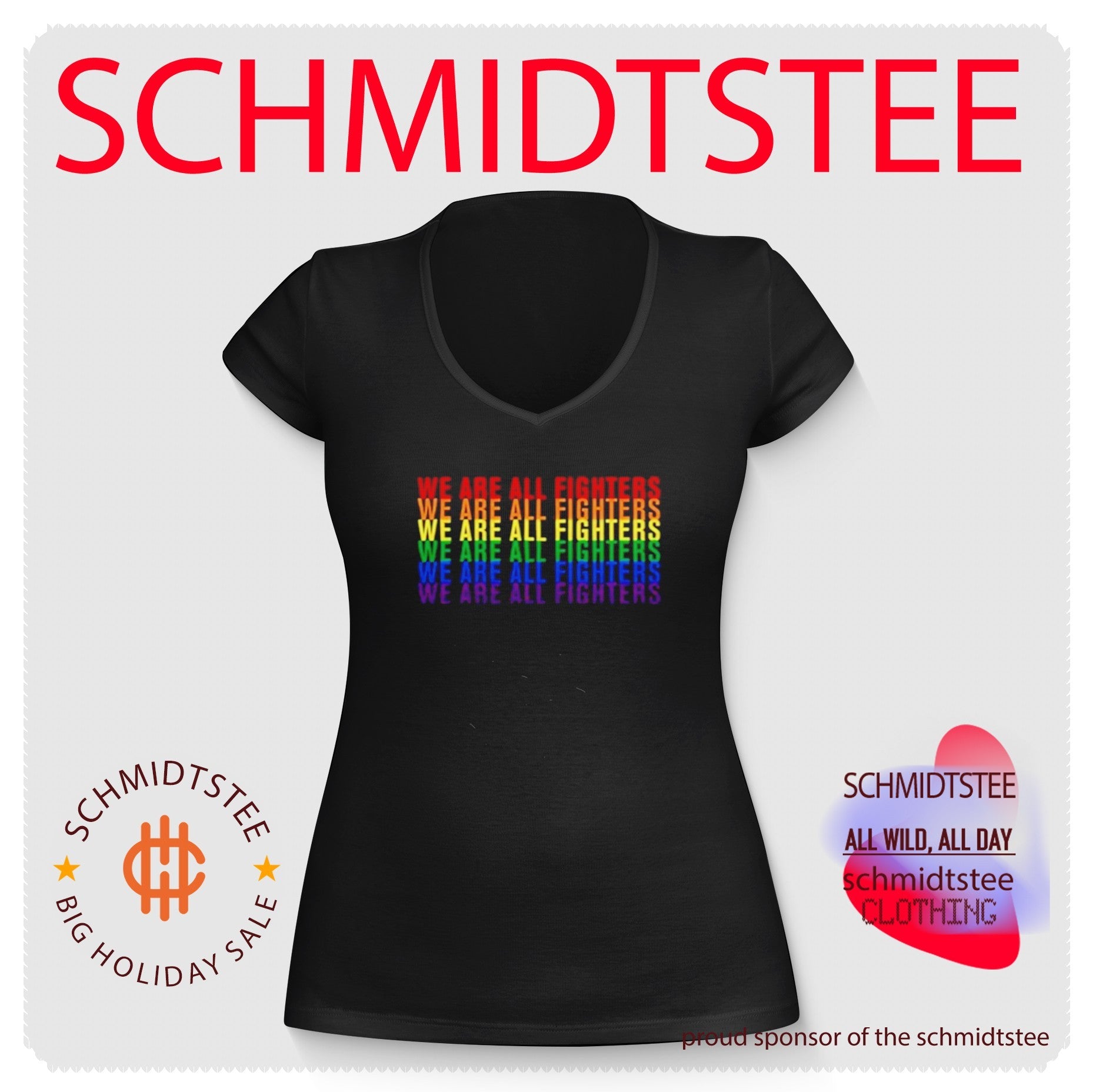 We Are All Fighters Pride Night Shirt