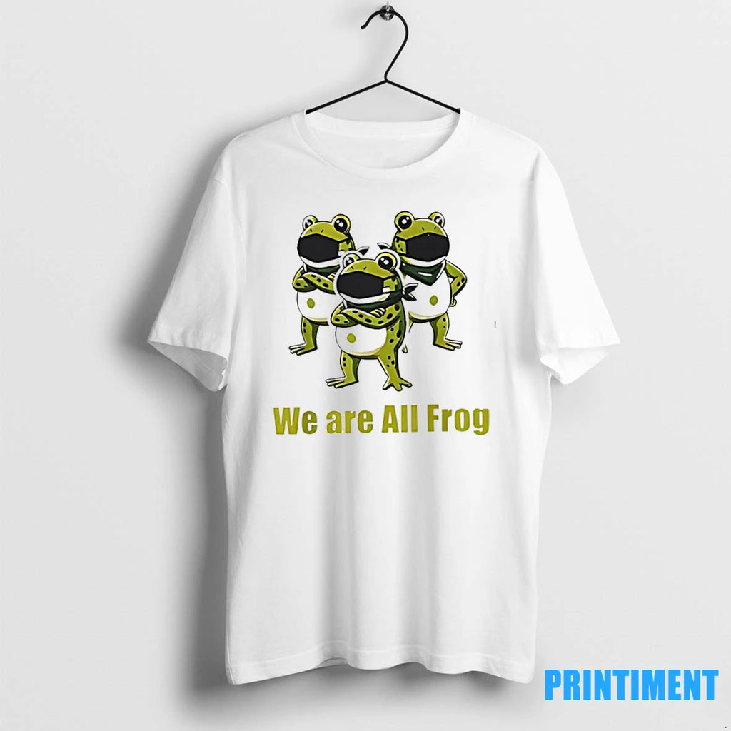 We Are All Frog Portland Frog Solidarity Tshirts Sweater